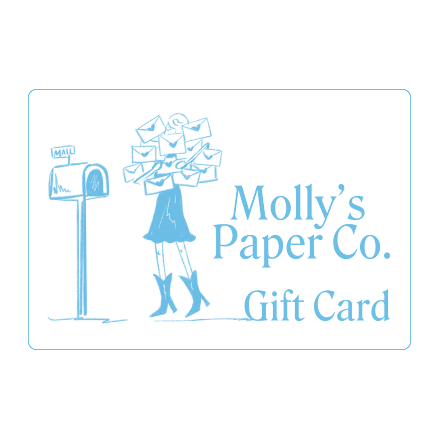 Molly's Paper Co. Gift Cards