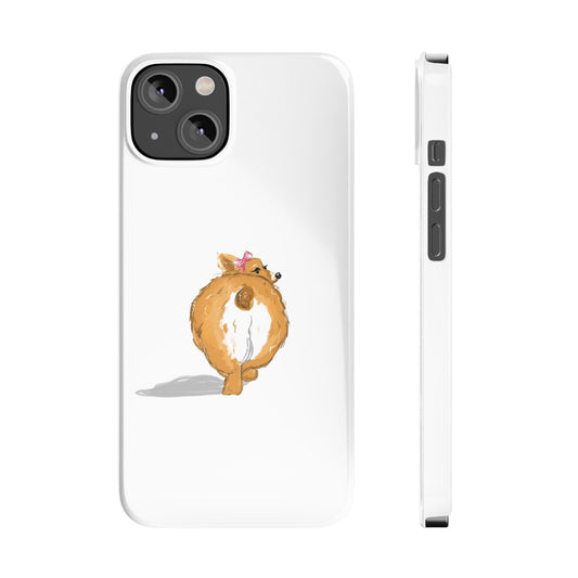 Slim Phone Case — Corgi