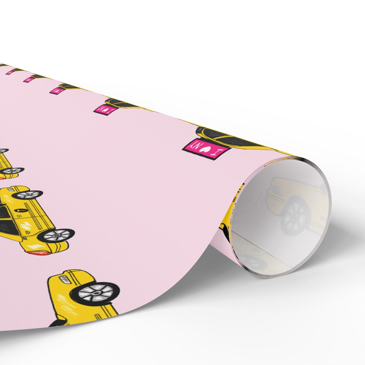 I Love NY Taxi Wrapping Paper