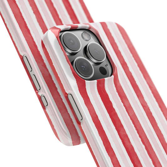 Slim Phone Case — Candy Cane