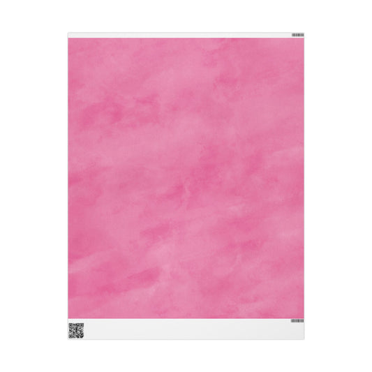 Pink Clouds Wrapping Paper