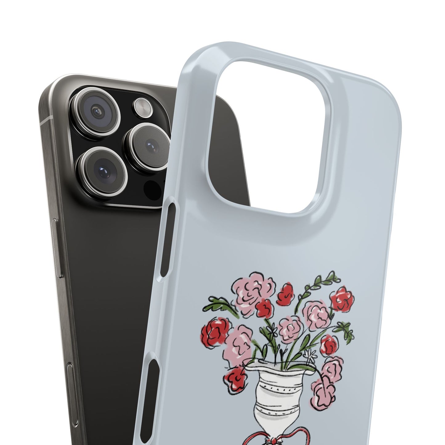 Slim Phone Case — Flower Vase