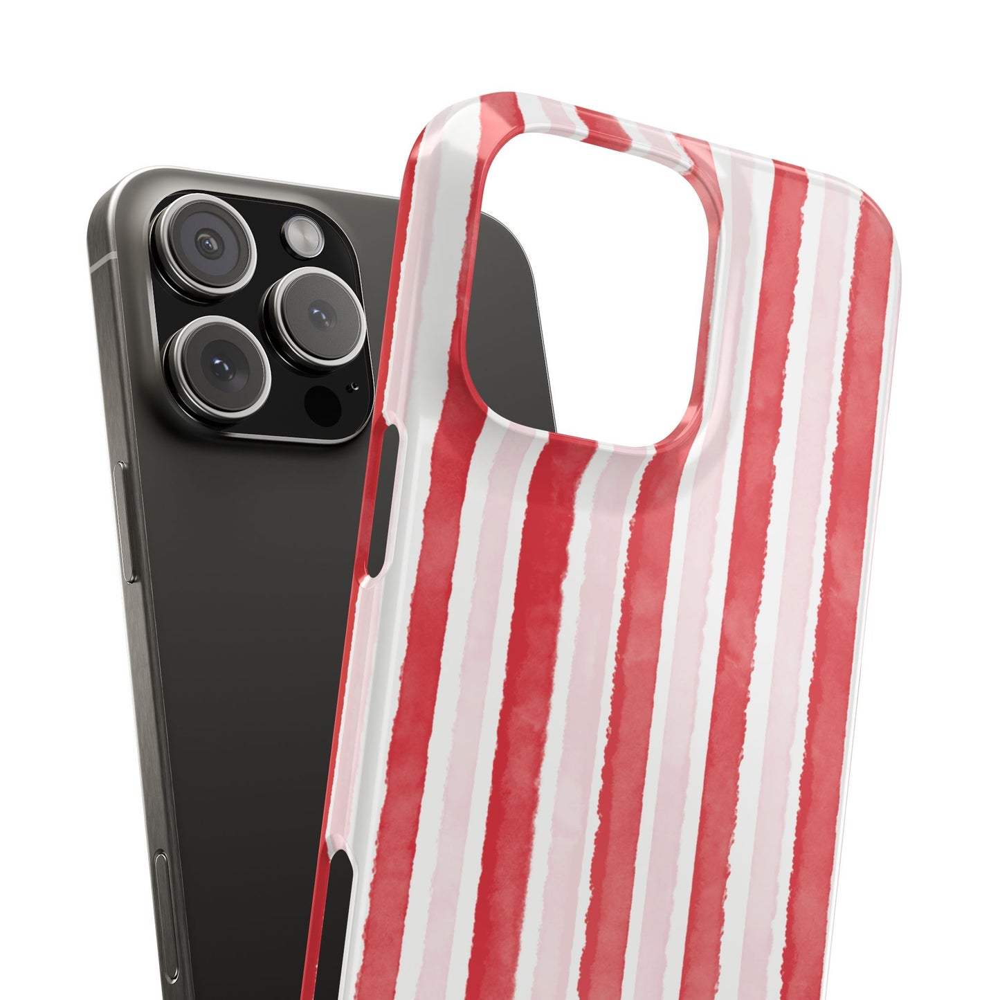 Slim Phone Case — Candy Cane