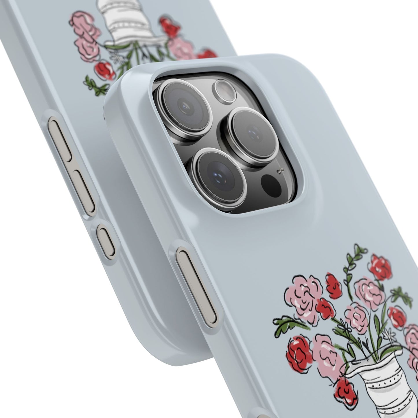 Slim Phone Case — Flower Vase