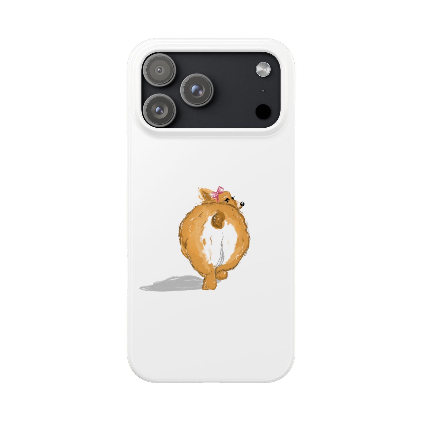 Slim Phone Case — Corgi