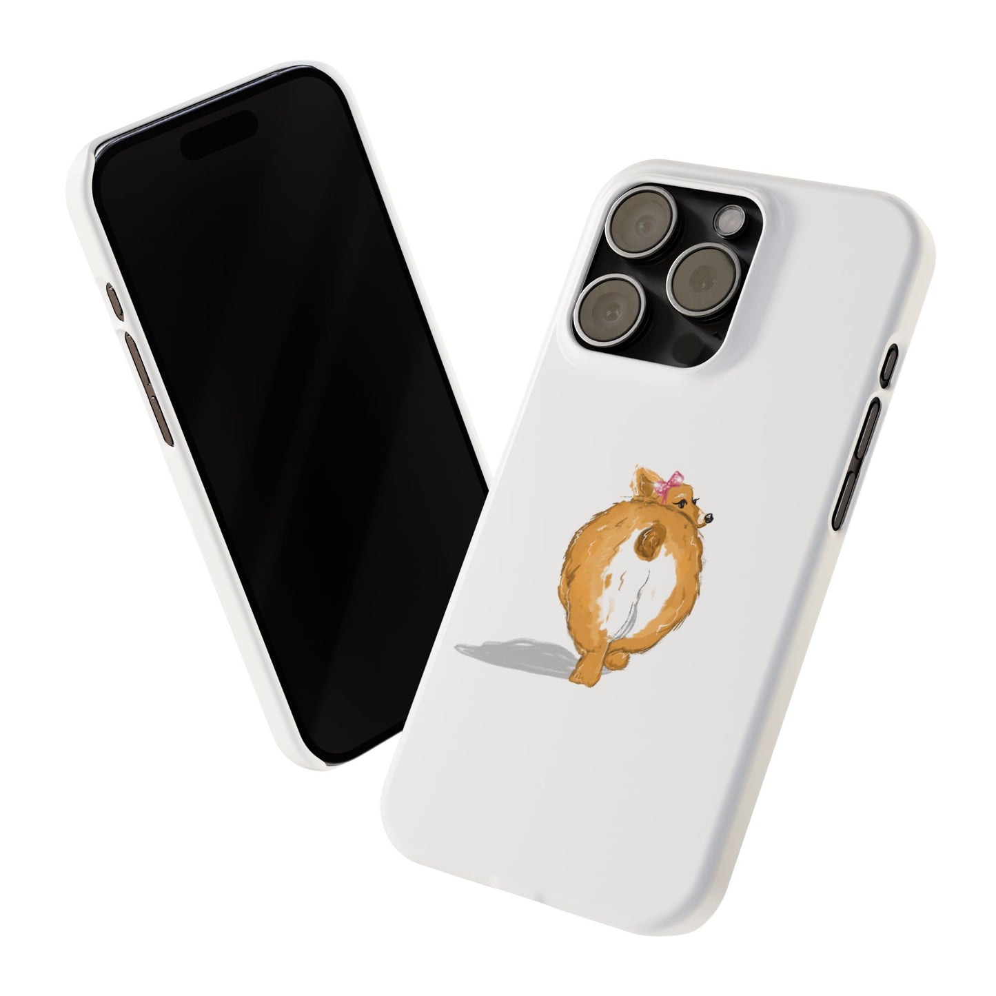 Slim Phone Case — Corgi
