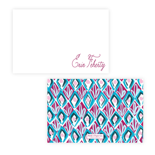 Bejeweled Stationery Set