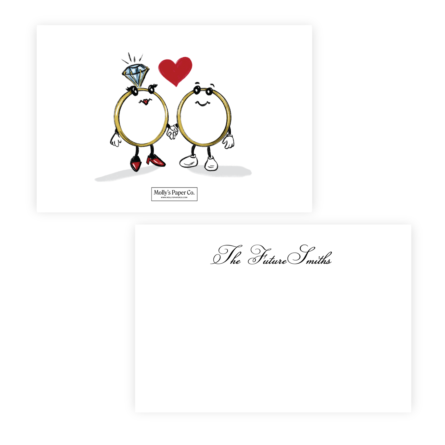 Future Mr. & Mrs. Stationery Set