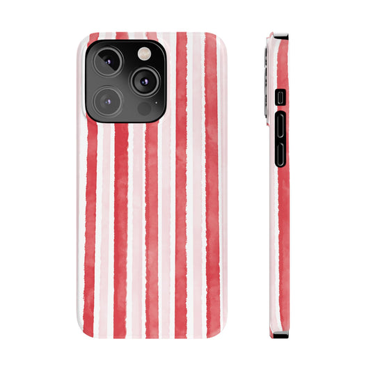 Slim Phone Case — Candy Cane