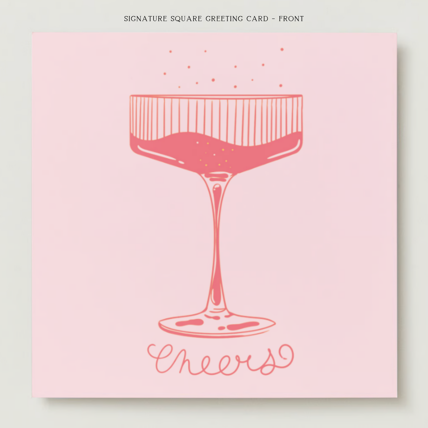 Cheers Greeting Card