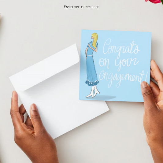 Congrats on Your Engagement Greeting Card