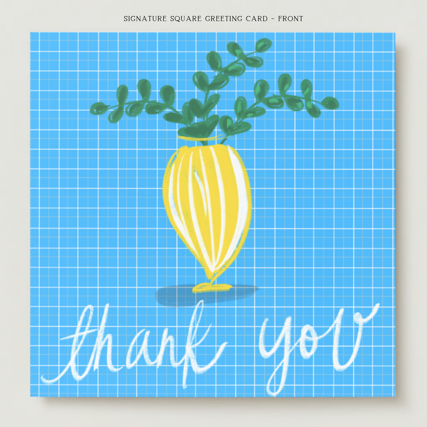 Thank You Greeting Card