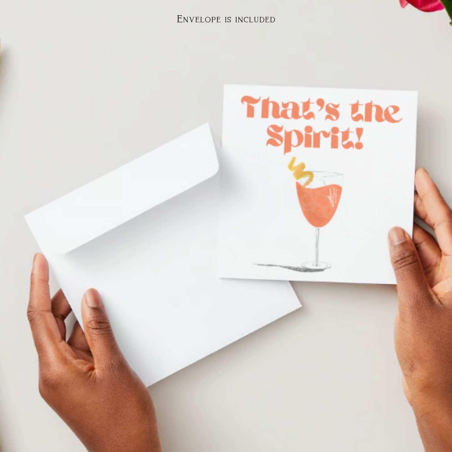 That's the Spirit Greeting Card