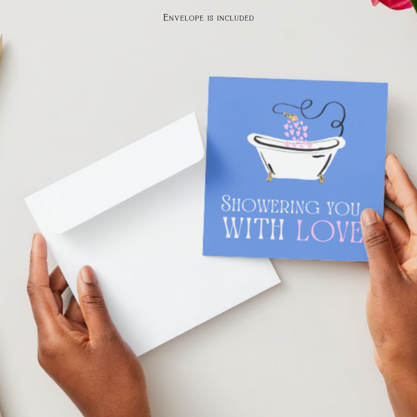 Showering You With Love Greeting Card