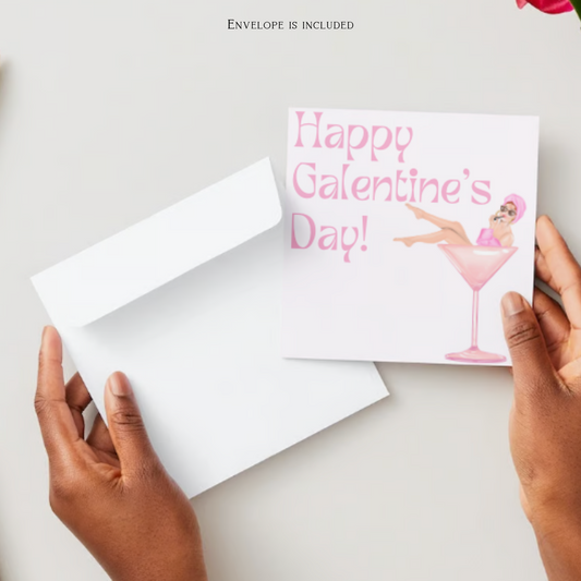 Happy Galentine's Day Greeting Card