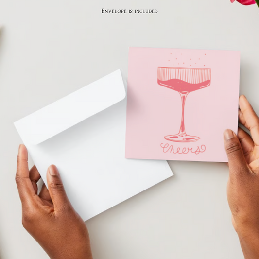 Cheers Greeting Card