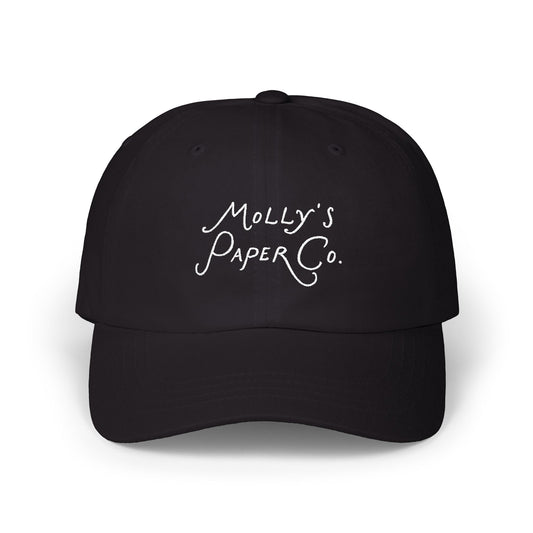 Molly's Paper Co. Embroidered Baseball Hat