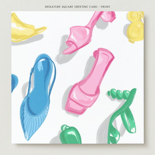 Heels Greeting Card