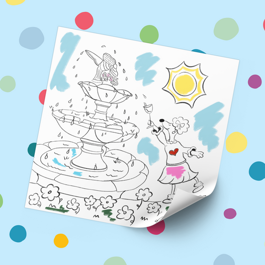 Hollywood Dogs Coloring Pages: Fun Art for Adults & Kids (Digital Download)