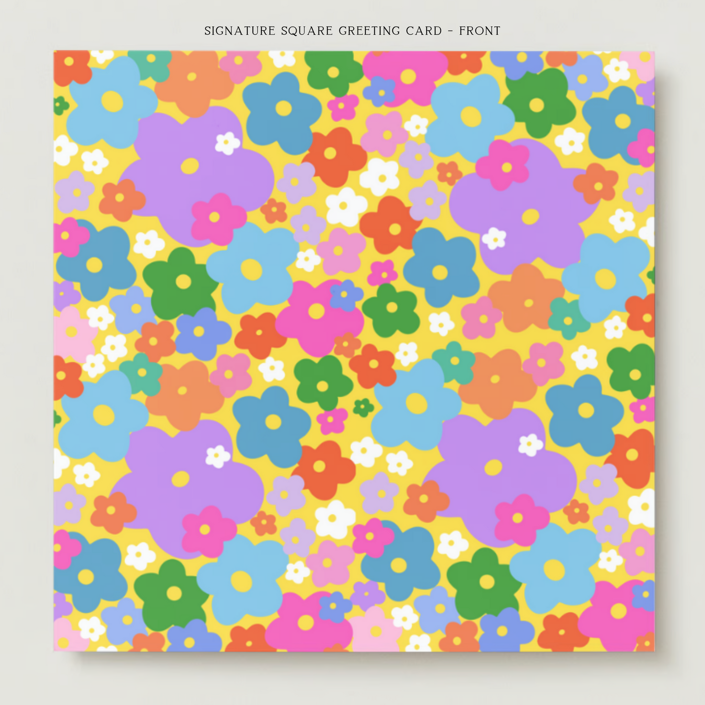 Flower Power Greeting Card