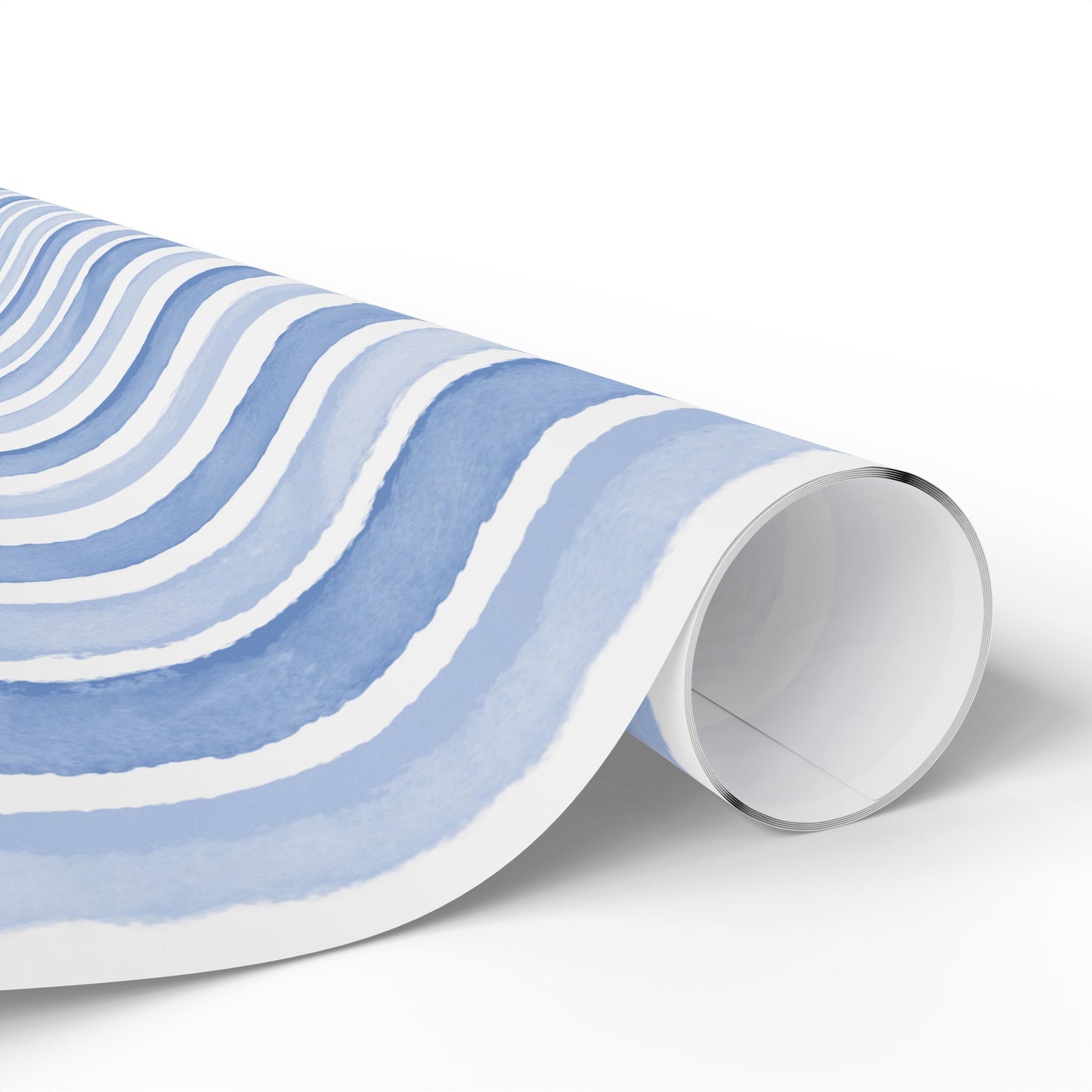 Blue Stripe Wrapping Paper