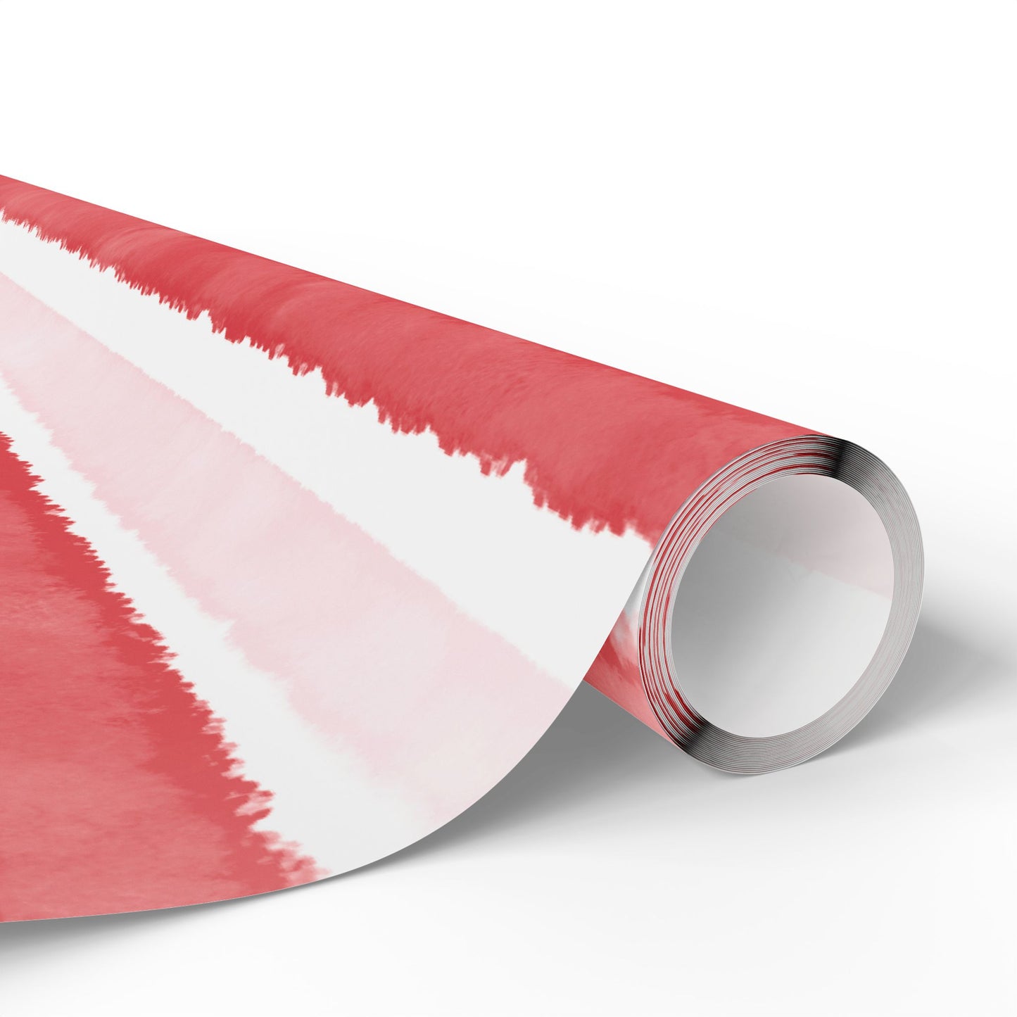 Light Pink and Red Wrapping Paper
