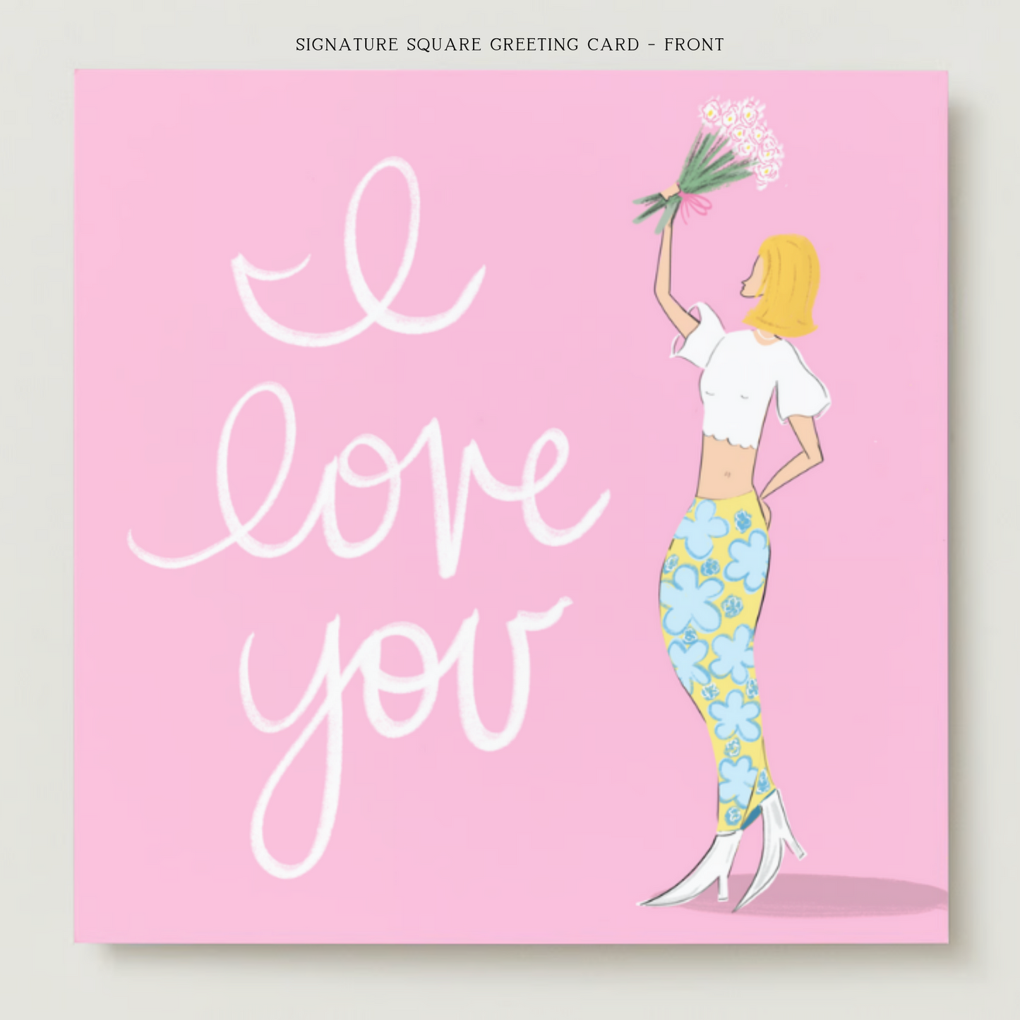 I Love You Greeting Card