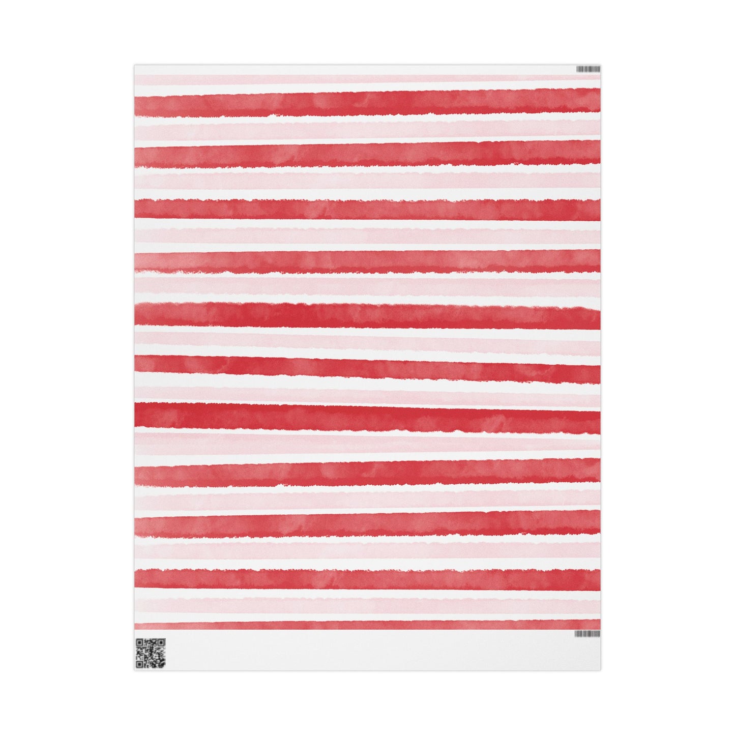 Light Pink and Red Wrapping Paper