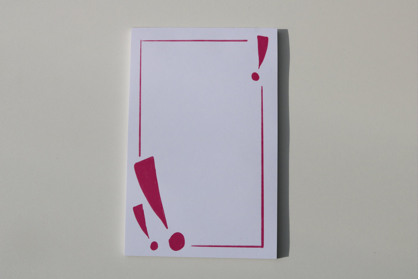 "!!!" Notepad