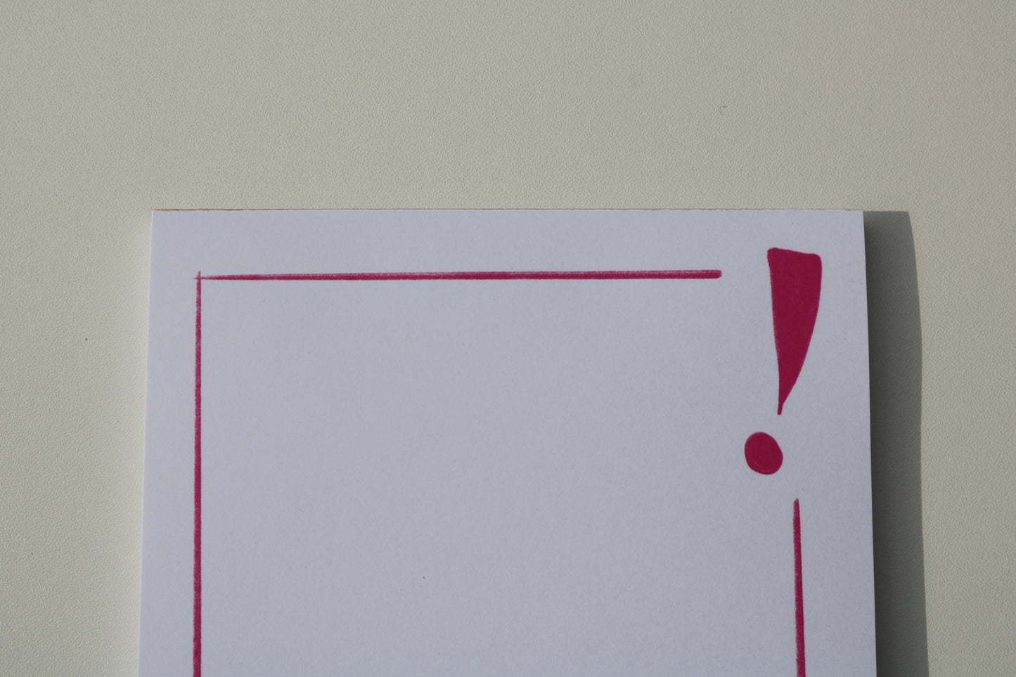 "!!!" Notepad