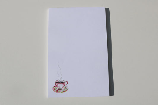 Coffee Cup Notepad