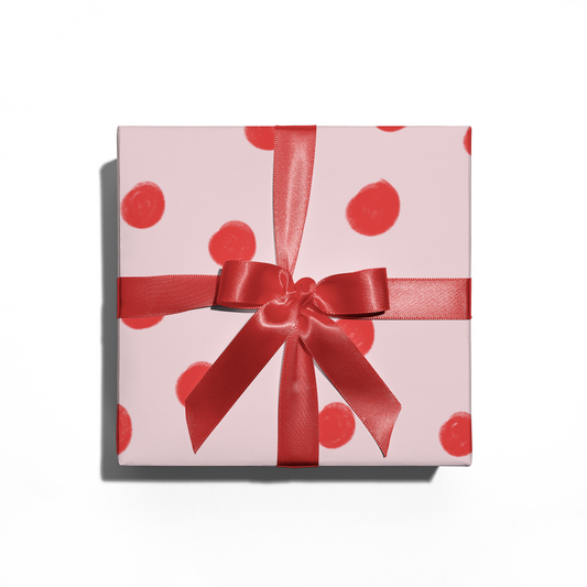Pink & Red Polka Dots Wrapping Paper