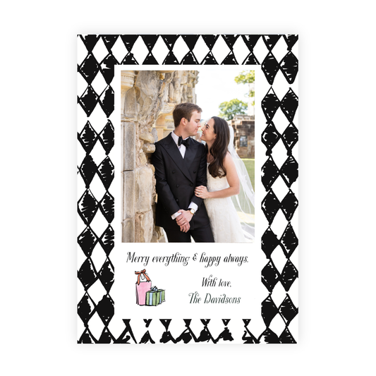 Merry Merry Diamond Check