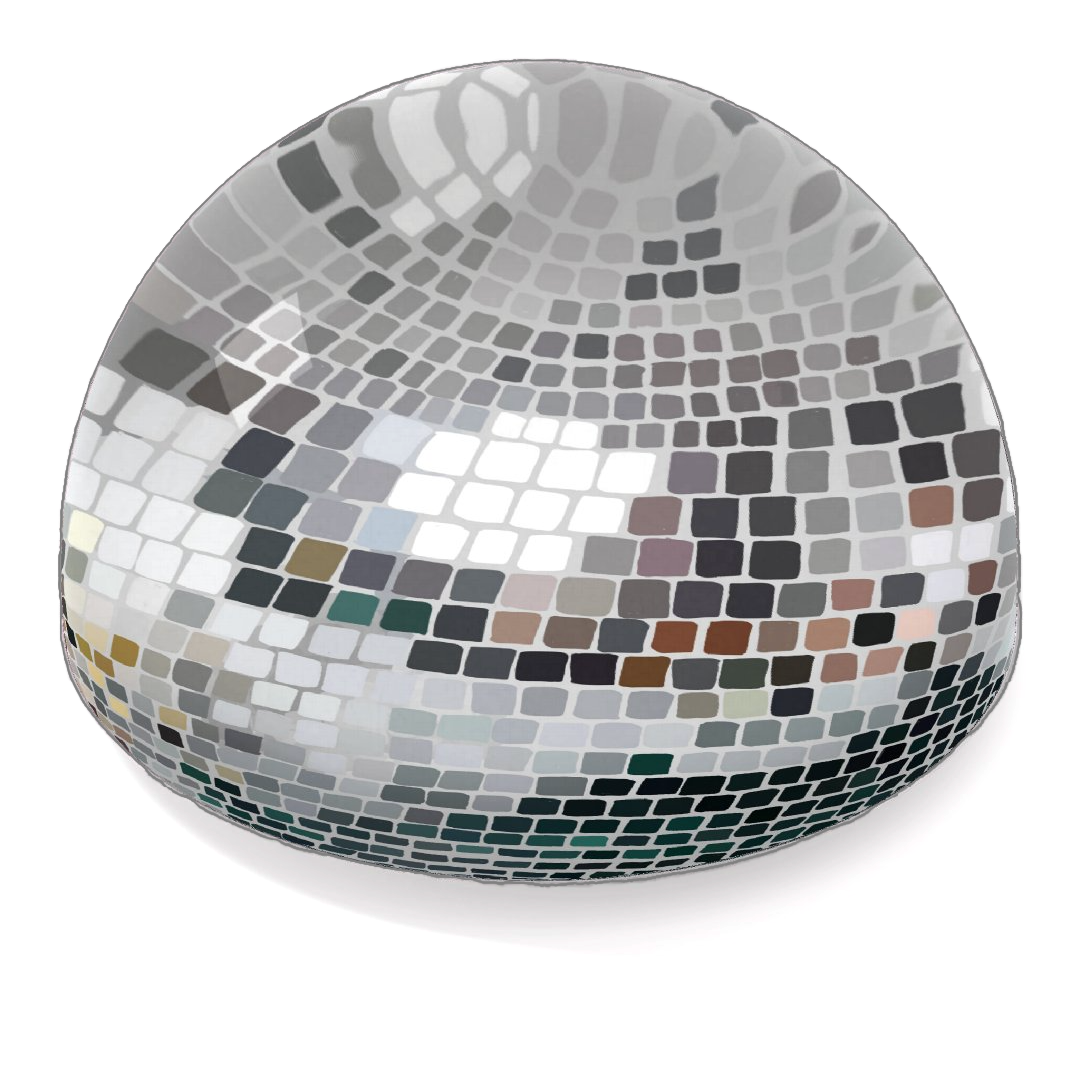 Disco Paperweight